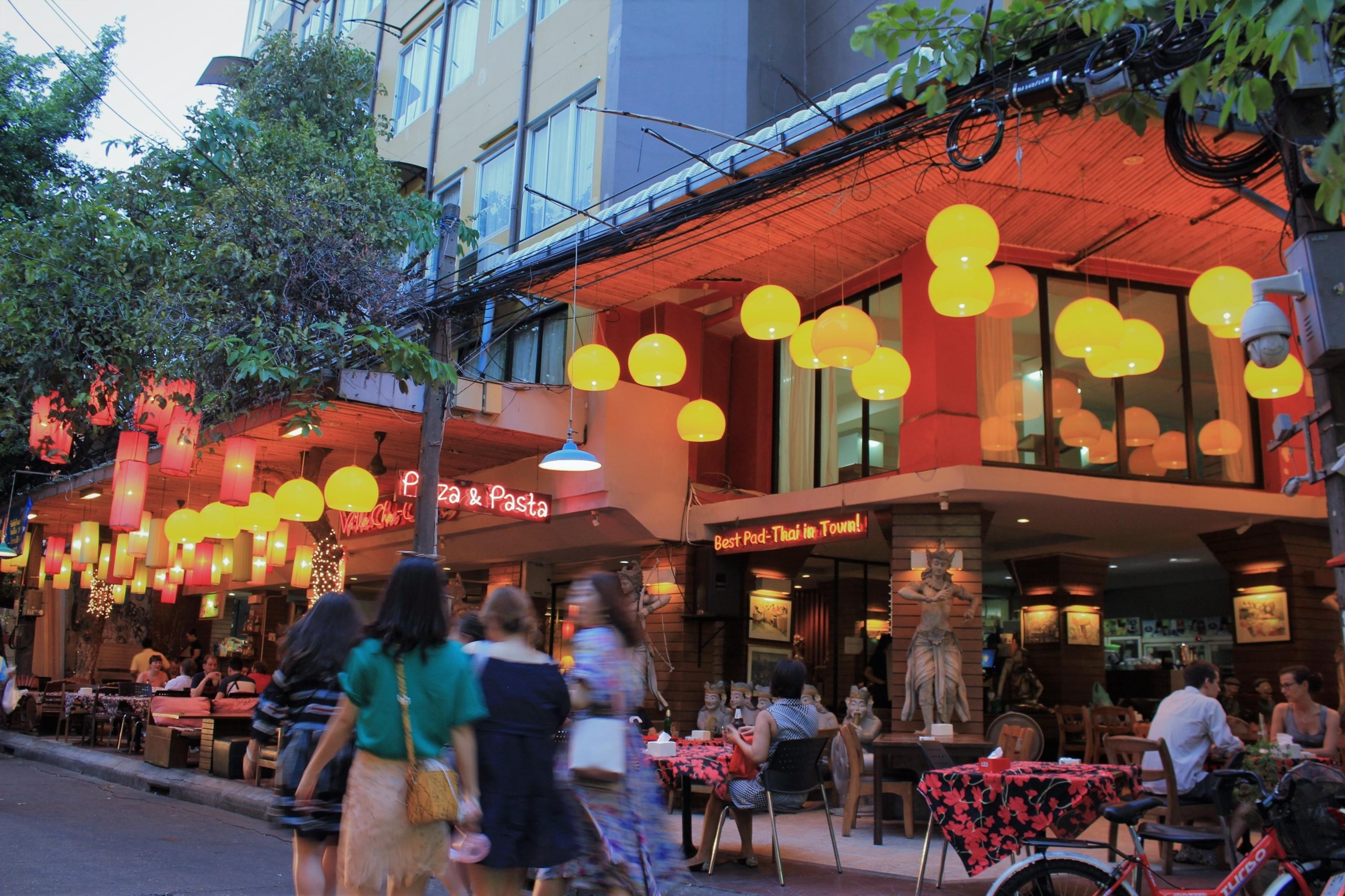 Villa Cha-Cha Khaosan Rambuttri Bangkok Exteriör bild