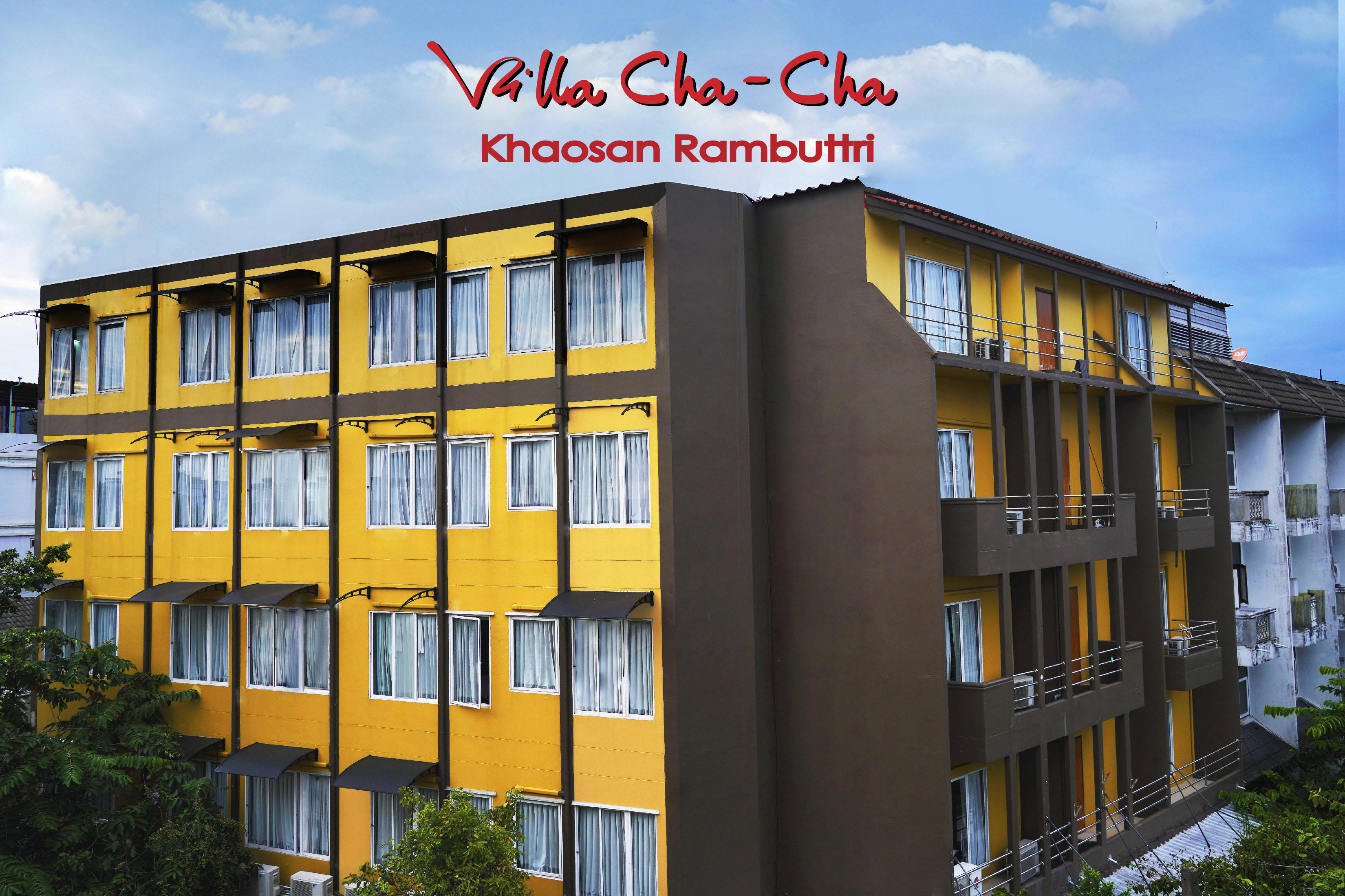 Villa Cha-Cha Khaosan Rambuttri Bangkok Exteriör bild